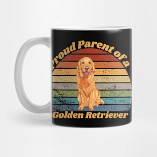 Proud Parent of a Golden Retriever Mug